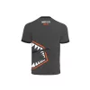 Delphin - ATAK! Schwarz Gemustert - T-Shirt - S