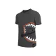Delphin - ATAK! Schwarz Gemustert - T-Shirt - M