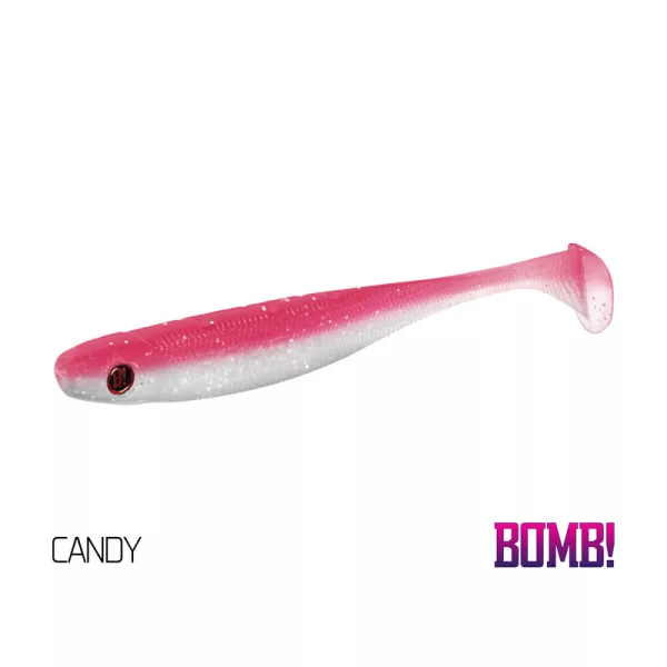 Delphin BOMB! Gummifisch Rippa - Candy 5 Stk. Gummiköder 10cm