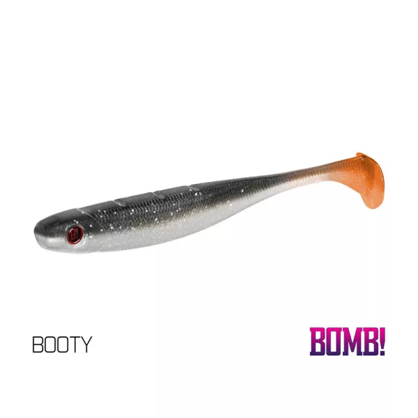 Delphin BOMB! Gummifisch Rippa - Booty 5 Stück Gummiköder 5cm