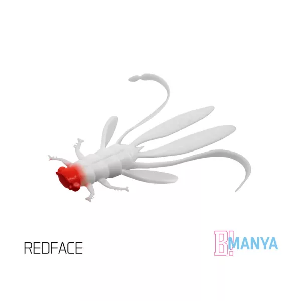 Delphin MANYA UVs Nymphe / 5 Stk. 10.5cm/RedFACE