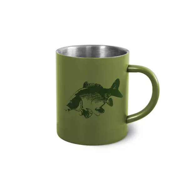 Delphin CARP Edelstahlbecher