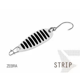 Delphin Blinker STRIP Taumelblinker 10 5gr Zebra