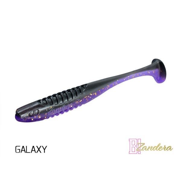 Gummifisch Delphin ZANDERA UVs / 5 Stk. 10cm/GALAXY