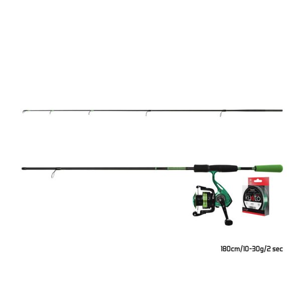 Delphin GreenSpin 1,80m Spinnset