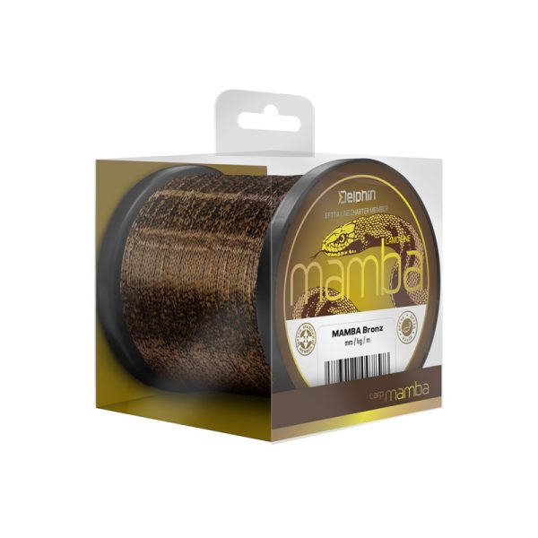Delphin MAMBA Carp / Bronz Monofile Schnur 0,32mm 300m