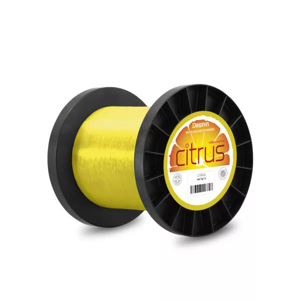 Delphin Citrus 0,28mm 26000m Gelbe Monofil-Hauptschnur