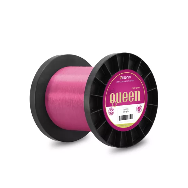 Delphin Queen Carp 0,25mm 30000m Rosa Monofil-Hauptschnur