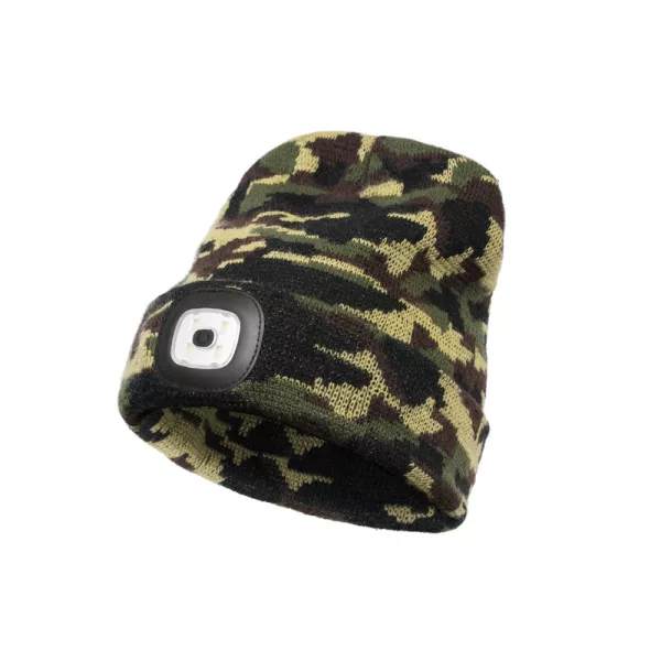 Delphin CamouLED Strick-Wintermütze UNI
