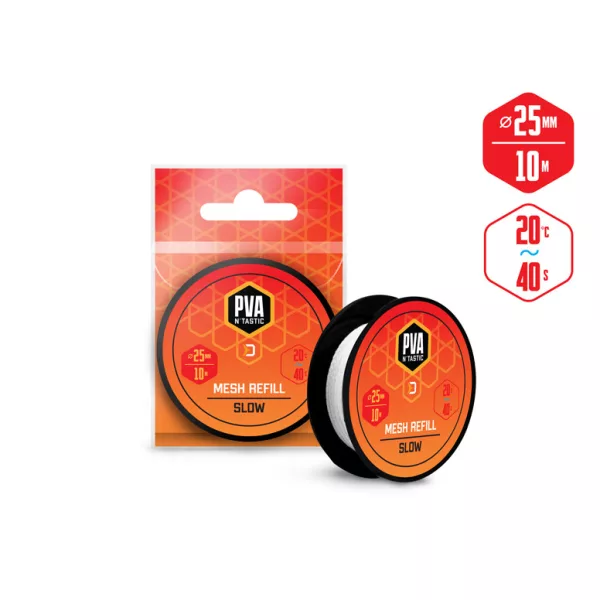 Delphin PVA n 'tastic Ersatznetz / 10m - 25mm PVA-Netz