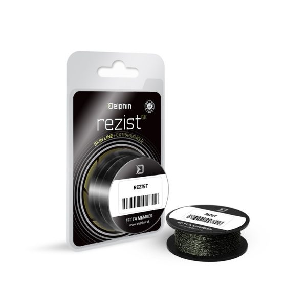 Delphin Rezist Skin Line Grass Camou 25lbs 13m Geflochtenes Vorfach