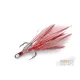 Delphin B!RD Hook TRIPLE / 3 Stk. rote Federn #10