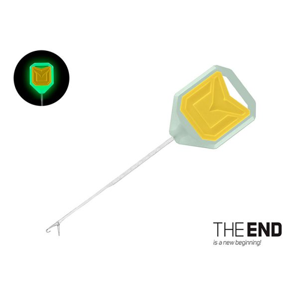 Delphin T-END GripXF LeadCORE Fluo Einfädelnadel