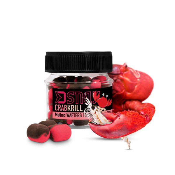 Delphin D SNAX WAFT Köder 7x5.5mm/20g Krebs-Krill wafters