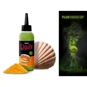 Delphin Fluo dip D SNAX LiquiX /100ml Muschel-Gewürz Liquid