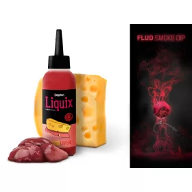 Delphin Fluo dip D SNAX LiquiX /100ml Käse - Leber Liquid