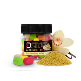   Delphin MIX D SNAX WAFT Köder 10x7mm/20g Scopex-Vanille Wafters
