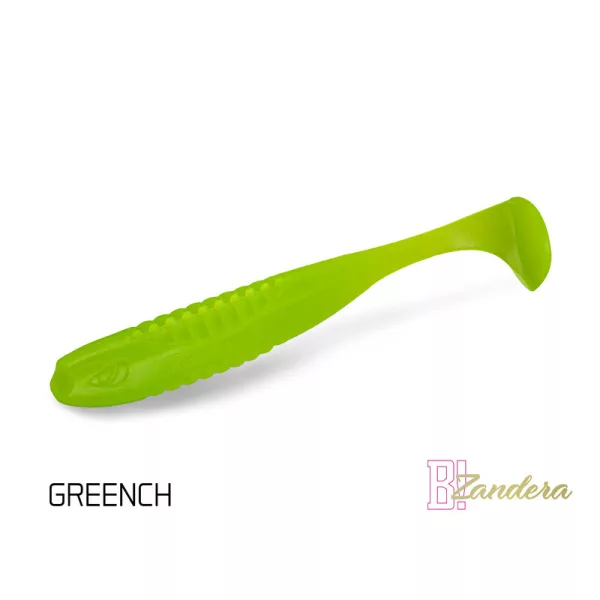 Delphin Zandera UVs - Greench 12cm Plastikköder 5 Stk.