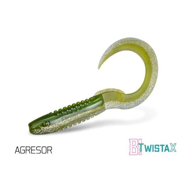 Delphin TwistaX Eeltail UVs - Agresor 15cm Gummiköder 5 Stk.
