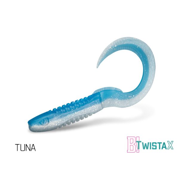 Delphin TwistaX Eeltail UVs - Tuna 15cm Kunststoffköder 5 Stk.