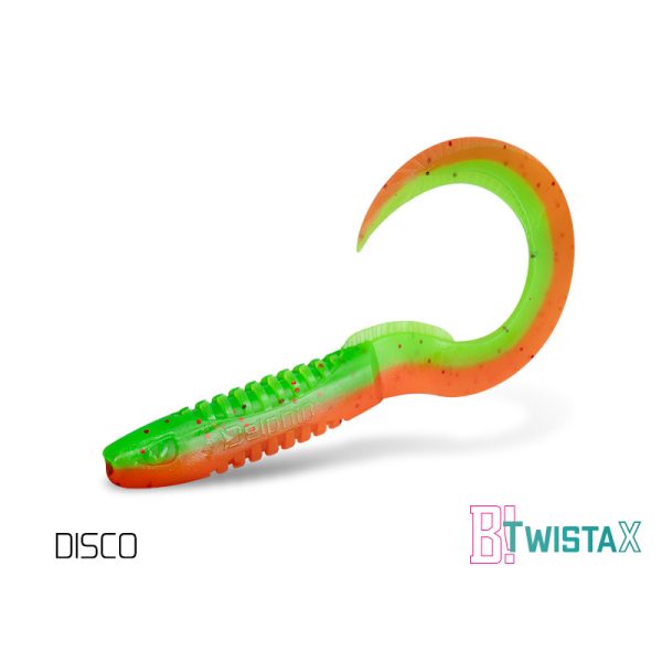 Delphin TwistaX Eeltail UVs - Disco 15cm Kunststoffköder 5 Stk.