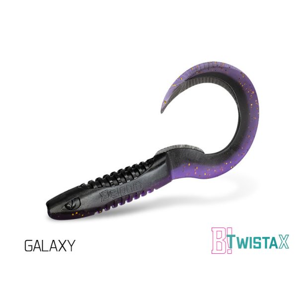 Delphin TwistaX Eeltail UVs - Galaxy 15cm Kunststoffköder 5 Stk.