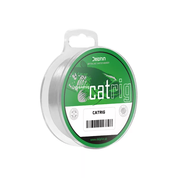 Delphin CatRIG transparent 0,80mm 35m Monofile Vorfachschnur