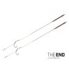 Delphin THE END Skin rig Gebundener Haken 20cm/25lbs/#8