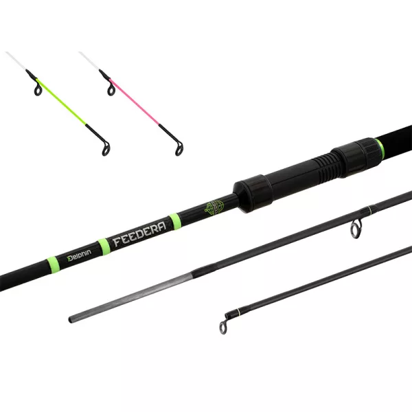 Delphin Feedera Softer Gelb Rutenspitze