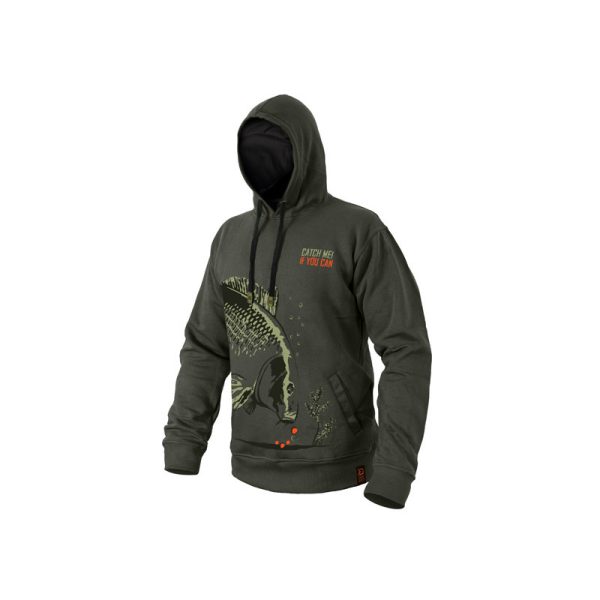 Delphin Catch Me Carp NX S Kapuzenpullover