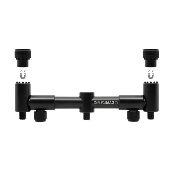 Delphin FlexiMag Buzz Verstellbarer 2-Ruten Buzz Bar L