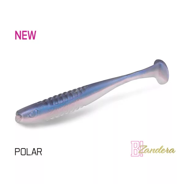 Delphin Zandera FlexiFloat UVs Polar 12cm Plastik Köder 5 Stück