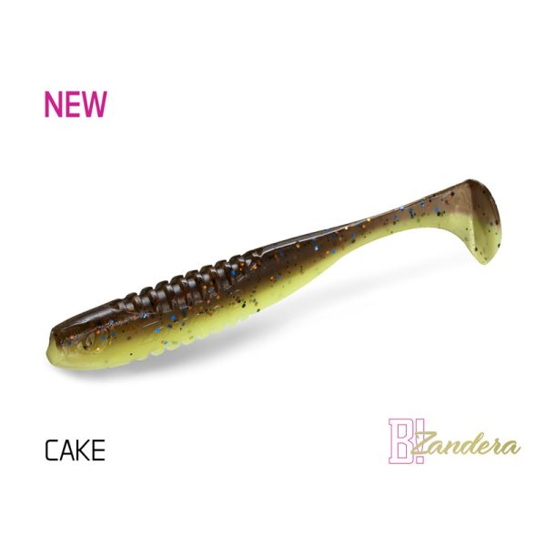 Delphin Zandera UVs Cake 15cm Plastikköder 5 Stk.
