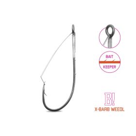 Delphin B! X-Barb Weedl 2/0 Weedless Cheburashka Haken 8Stk
