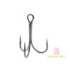 Delphin B! LureHook Triple 2/0 mit Öhr, Widerhaken-Drillingshaken 6 Stk.