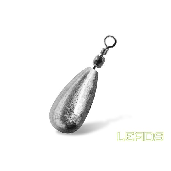Delphin Leads Birnenblei mit Wirbel 3,0gr 10 Stück