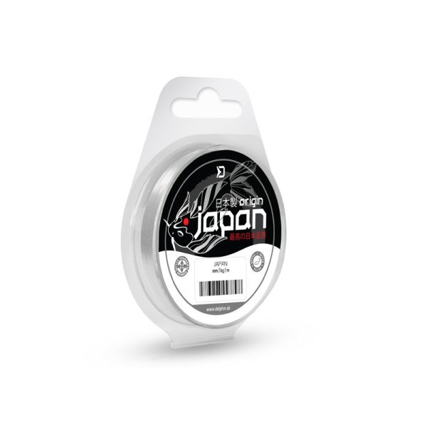 Delphin Japan Origin 0,181mm 50m Ultra Transparent Monofile Vorfachschnur