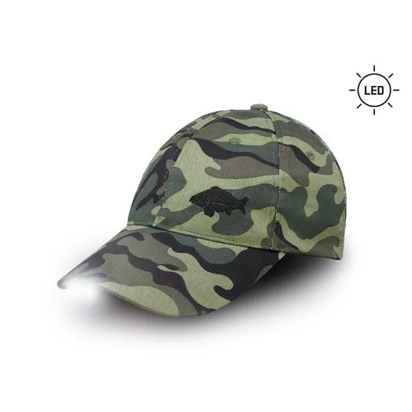 Delphin OutLine Camo LED Baseballkappe