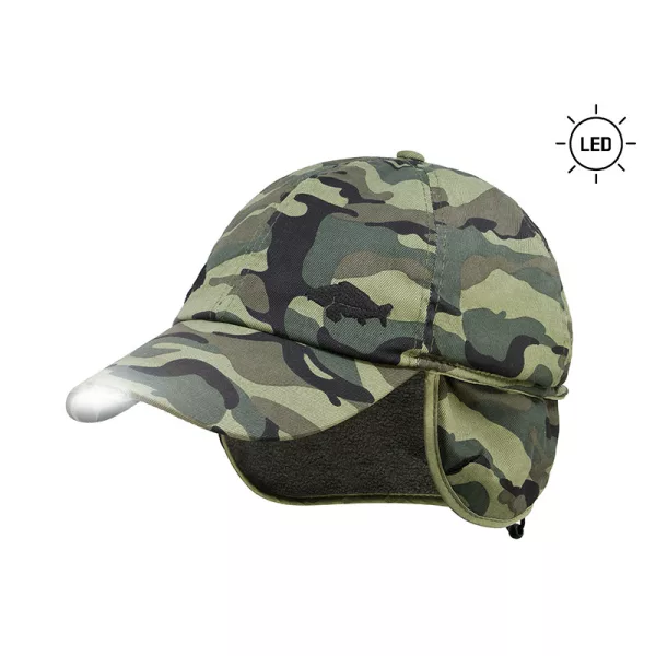 Delphin OutLine Camo Winter LED Baseball Kappe