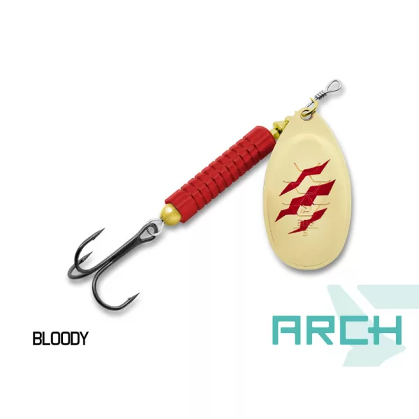 Delphin Arch Spinner Bloody 10gr Spinner