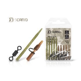 Delphin sCamo HeavyC + Swivel + Tube Set 5Stk