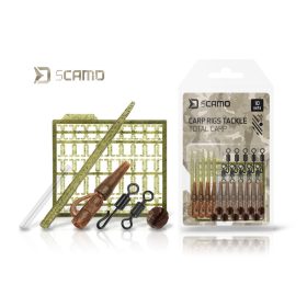 Delphin sCamo Total Carp Karpfen-Vorfach-Set 10Stk