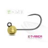 Delphin T-Area BL Tungsten Jig 4mm 0,6gr 6 Gold Micro Jig Kopf 5 Stk.