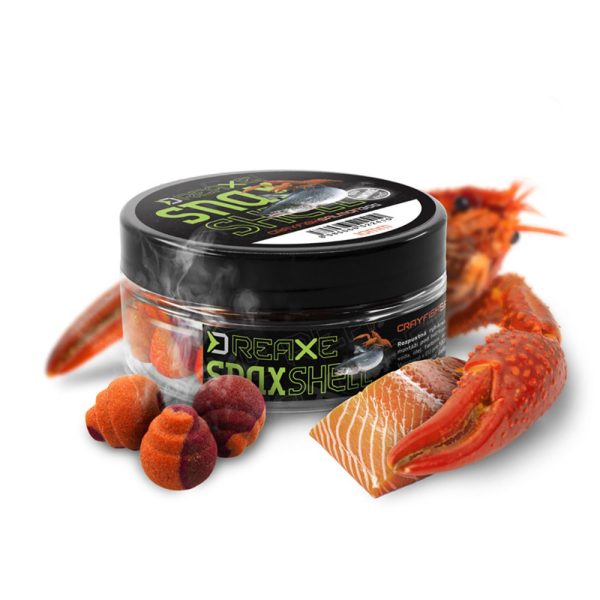 Delphin D Snax Shell 12mm Lachs - Krebs Lösliche Wafters 30gr