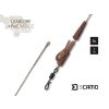 Delphin sCamo Leadcore + PinC Woodz Vorfach Set 1m 3Stk