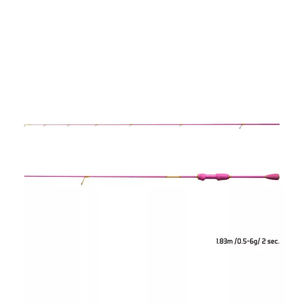 Delphin Queen Action 1,83m 0,5-6gr 2 részes Pergető Bot