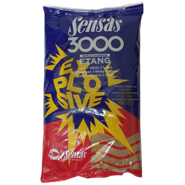 Sensas 3000 Explosive Roach See Grundfutter 1kg