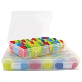 Trabucco EVA Spool Box 36 Stück Vorfachspulenhalter