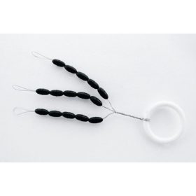 Trabucco Fl.Stop Schwarz S Gummistopper