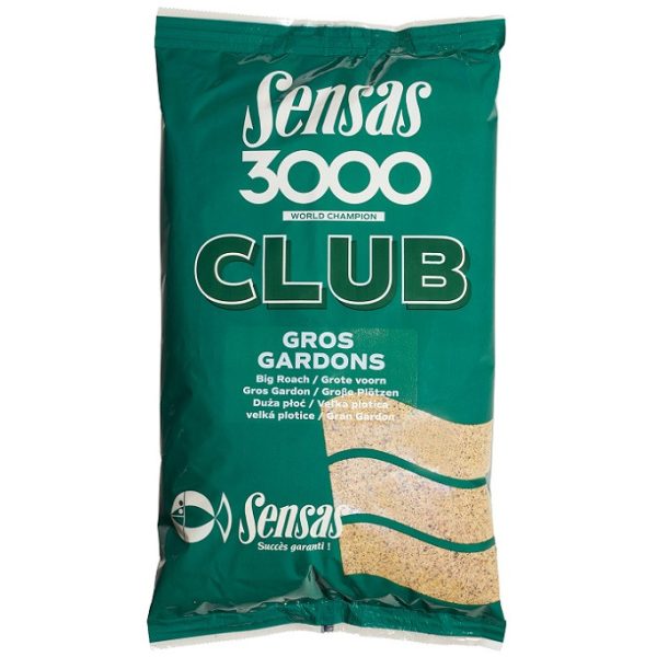 Sensas 3000 Club Große Rotauge Lockfutter 1kg
